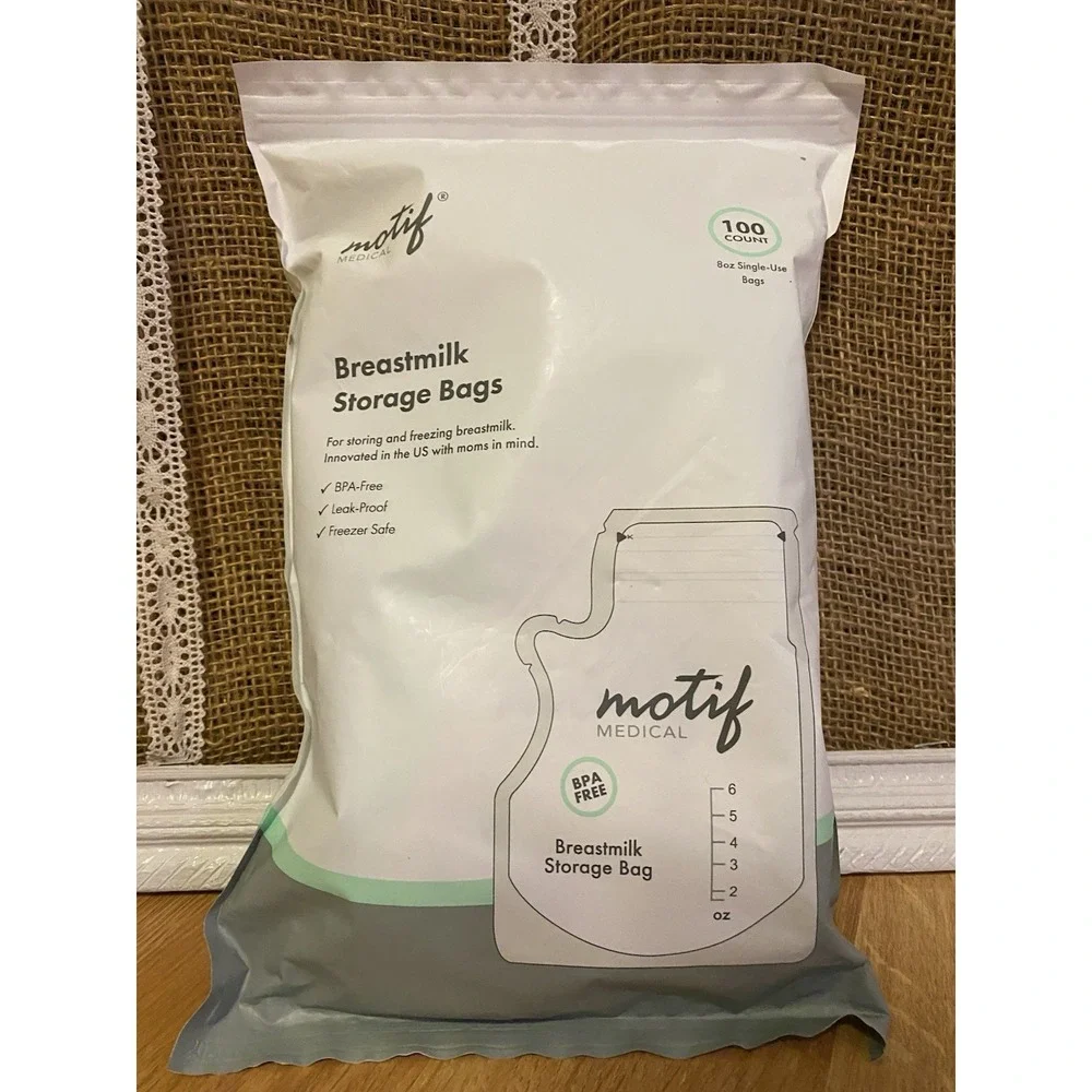 Brand New Never Opened 100 Count Motif Breast Milk Storage Bags - Picture 6 of 11